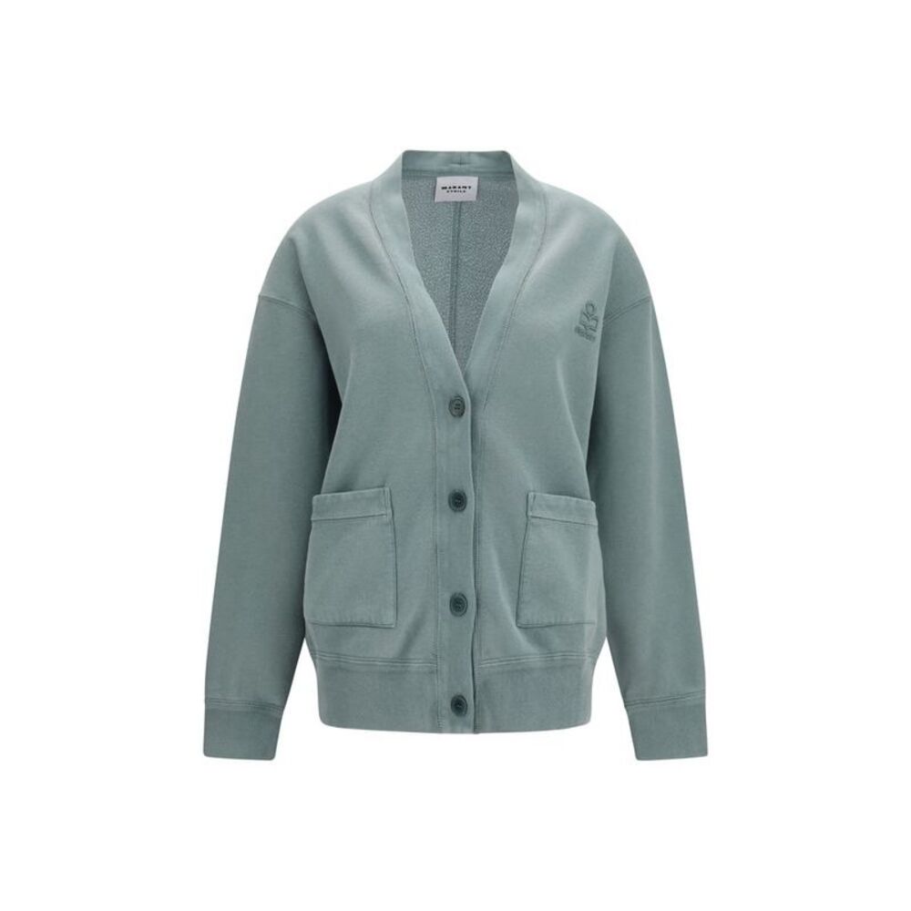 Isabel Marant Étoile Gray Cotton Women's Cardigan